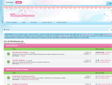 Tablet Screenshot of musulmanas.org